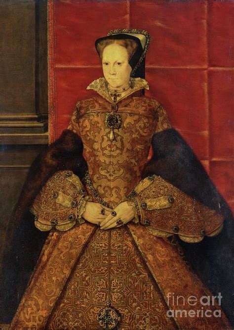 queen mary pregnant in 1554